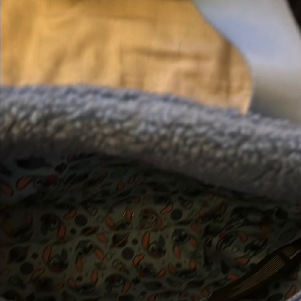 Blue Stitch Fleece Tote Bag - Picture 4 of 4